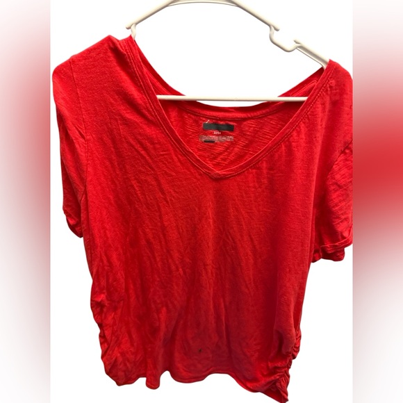 Tops - Women's Red V-Neck Top